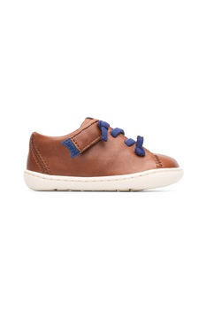 Camper, Pantofi casual de piele cu sireturi elastice Peu Camper, Pantofi casual de piele cu sireturi elastice Peu