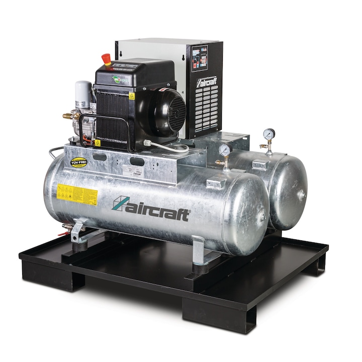 Винтов компресор Aircraft ACS DUO 3,5-10 2x100 K, 2 x 100 l, 10 bar