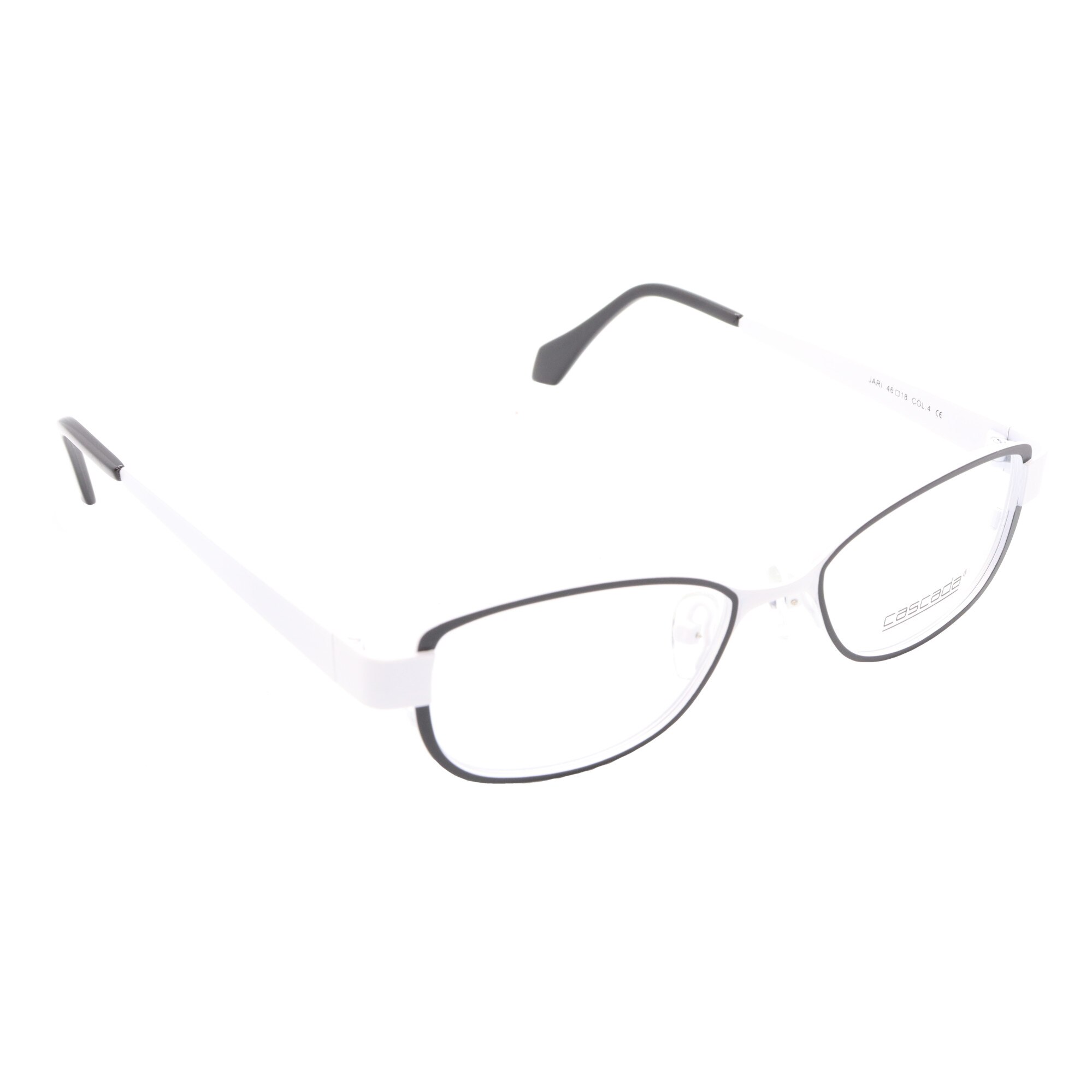 Rame ochelari de vedere, Cascada, Dama, JARI col.4, 52mm, Negru/Alb