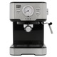 Espressor manual Star-Light EMD-1511W, 15 Bar, 1100W, 1.5l, dispozitiv spumare, filtru dublu inox, preparare simulatana: 2 cani, Inox