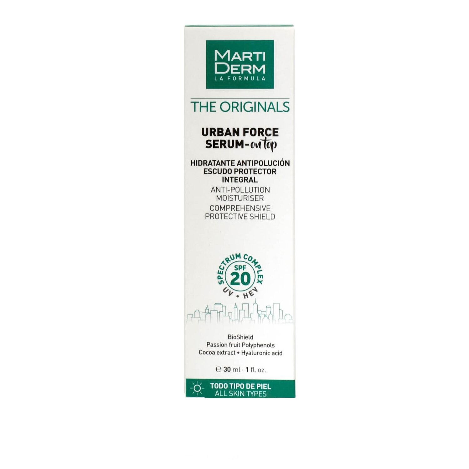 Ser Urban Force de zi 30 ml Martiderm