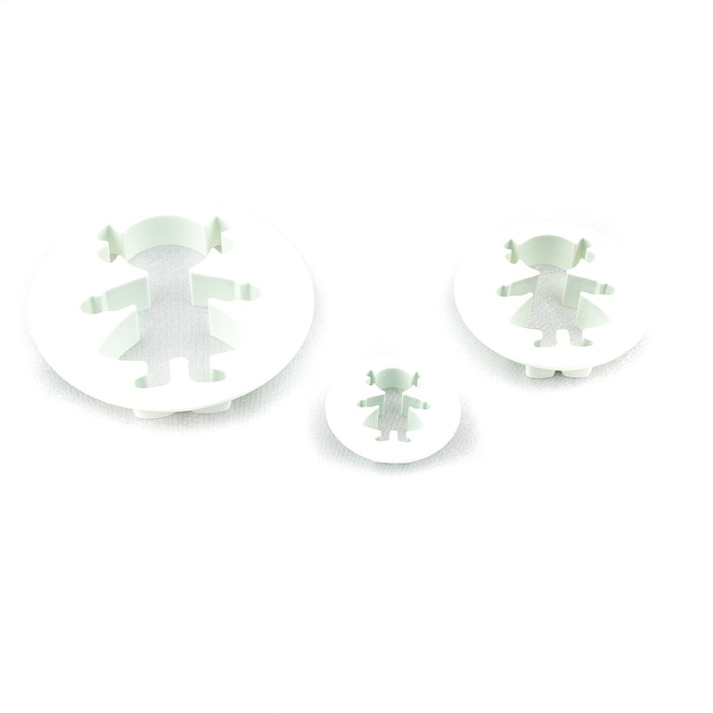 Set decupatoare papusa, 3 bucati