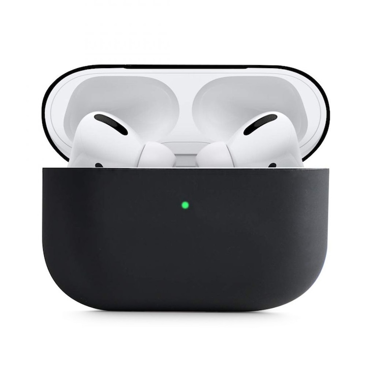 Силиконов кейс TECH-PROTECT Icon ,За слушалки AirPods Pro ,черен