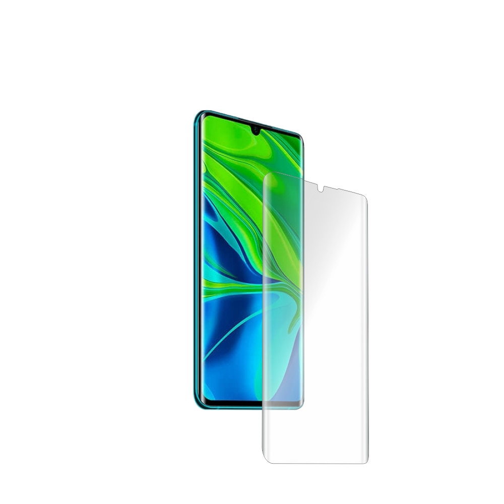 Folie Smart Protection Xiaomi Mi Note 10 Case Friendly pentru ecran, Smart Spray®,Smart Squeegee® si microfibra incluse