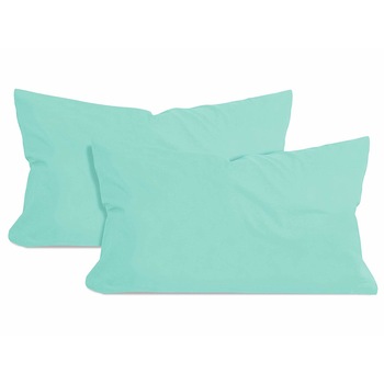 Set 2 fete de perna Patru Anotimpuri ,50 x 70 cm , bumbac , Turcoaz Set 2 fete de perna Patru Anotimpuri ,50 x 70 cm , bumbac , Turcoaz