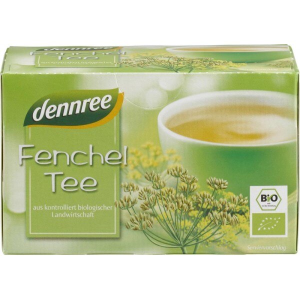 Ceai de fenicul x 20 plicuri, Dennree, 30g