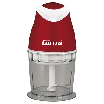 Tocator GIRMI TR01 pentru fructe si legume, 350W, 500 ml, functie pulse, lame inox, rosu Tocator GIRMI TR01 pentru fructe si legume, 350W, 500 ml, functie pulse, lame inox, rosu