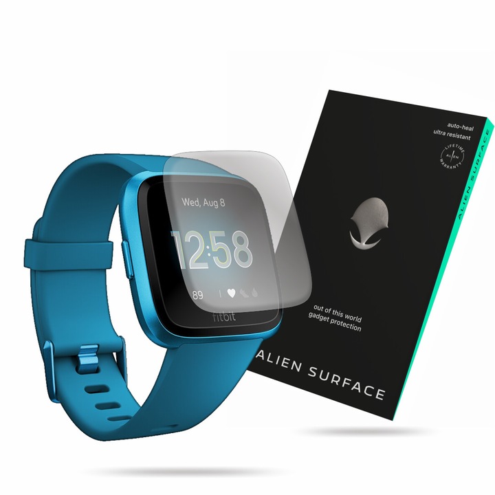 Alien Surface fólia, FitBit Versa Lite, képernyővédő 1+2 Grid