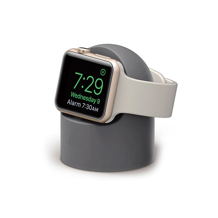Dock birou Apple Watch 1/2/3/4/5, Gri mat