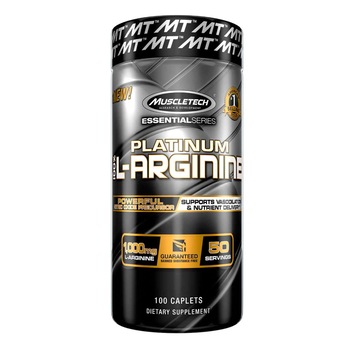 Arginina Muscletech L-Arginine, 100 capsule Arginina Muscletech L-Arginine, 100 capsule