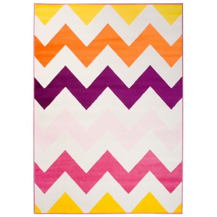 Covor Smile For Kids Chemex T819A CFW alb 240x330