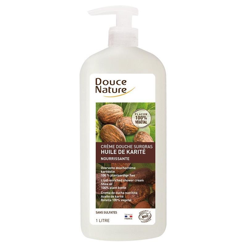 Gel Dus Crema Bio cu Ulei de Shea Fara Sulfati Douce Nature 1L