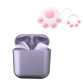 Casti Wireless prin Bluetooth, The Phone Closet, compatibile Android si iOS, Lila Casti Wireless prin Bluetooth, The Phone Closet, compatibile Android si iOS, Lila