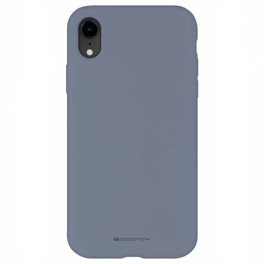 Husa Goospery iPhone XR, interior microfibra, silicon, lavanda