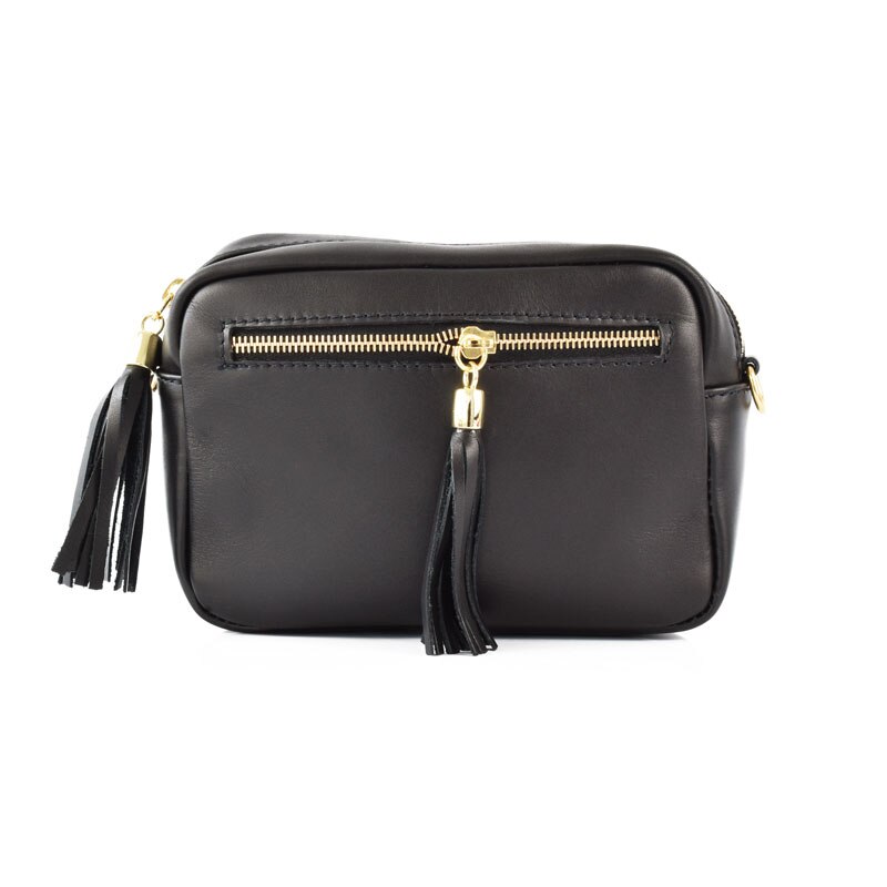 Geanta dama piele naturala Lorelle Neagra