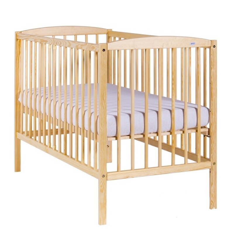 Patut 120 x 60 cm din lemn Drewex Kuba Sosna 282-N, Natur