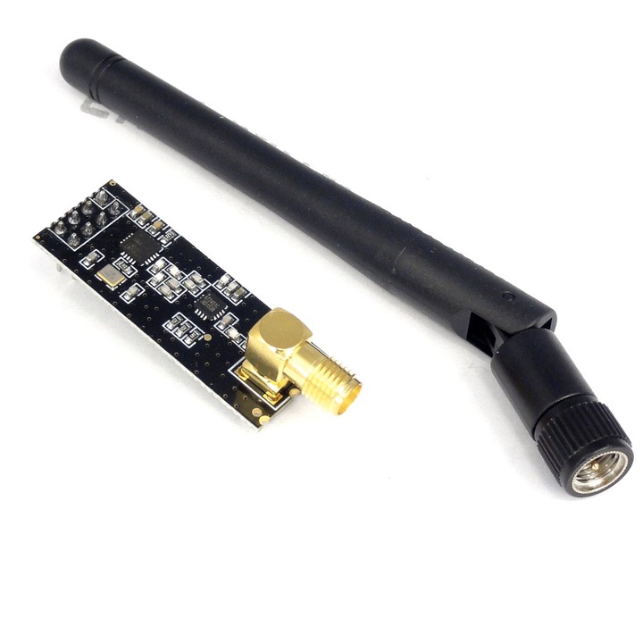Радиомодул NRF24L01 PA+ LNA 2.4GHz + Антена