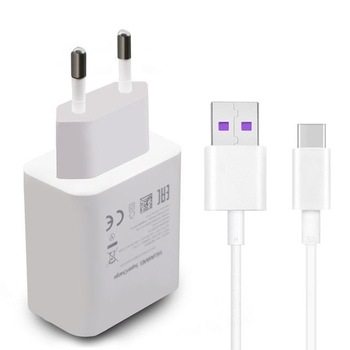 Incarcator Super Charge Huawei, HW-050450E00-HL-1289 Type-C, 5A, Alb Incarcator Super Charge Huawei, HW-050450E00-HL-1289 Type-C, 5A, Alb