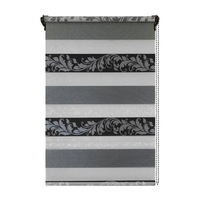 jaluzea tip roleta zebra-rulou textil dayampnight s5cote panza 140x150 cm cote cu suport 144x150 cm accesorii albe tesatura gri imagen 24_0_
0