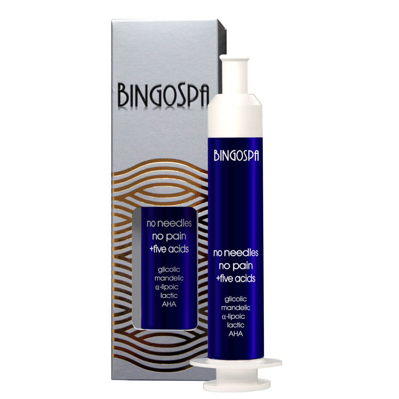 Crema de noapte Five Acids No needles no pain BingoSpa, 10 g