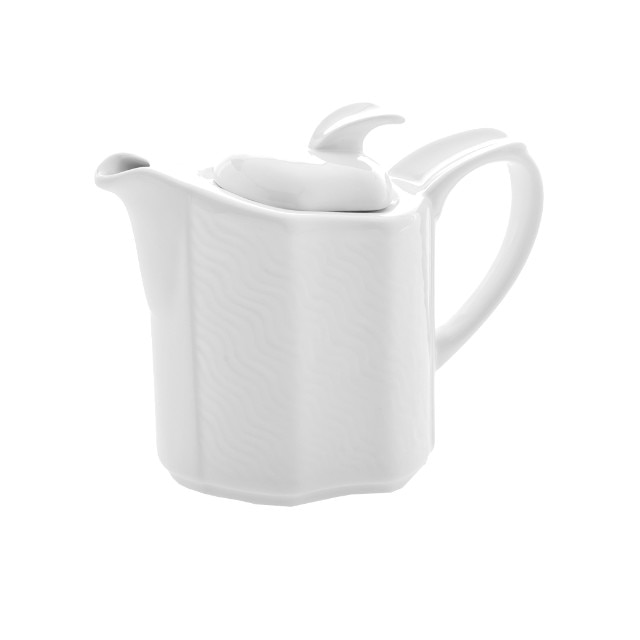 Ceainic oval din portelan 500ml colectia PANAMA