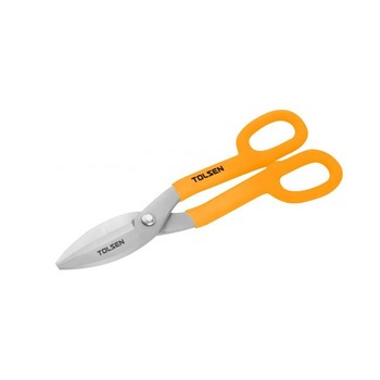 Foarfeca Tolsen pentru tabla , Maner Inclinat , Lungime 300 mm , Material otel forjat in matrita , Design ergonomic , Culoar Galben Foarfeca Tolsen pentru tabla , Maner Inclinat , Lungime 300 mm , Material otel forjat in matrita , Design ergonomic , Culoar Galben