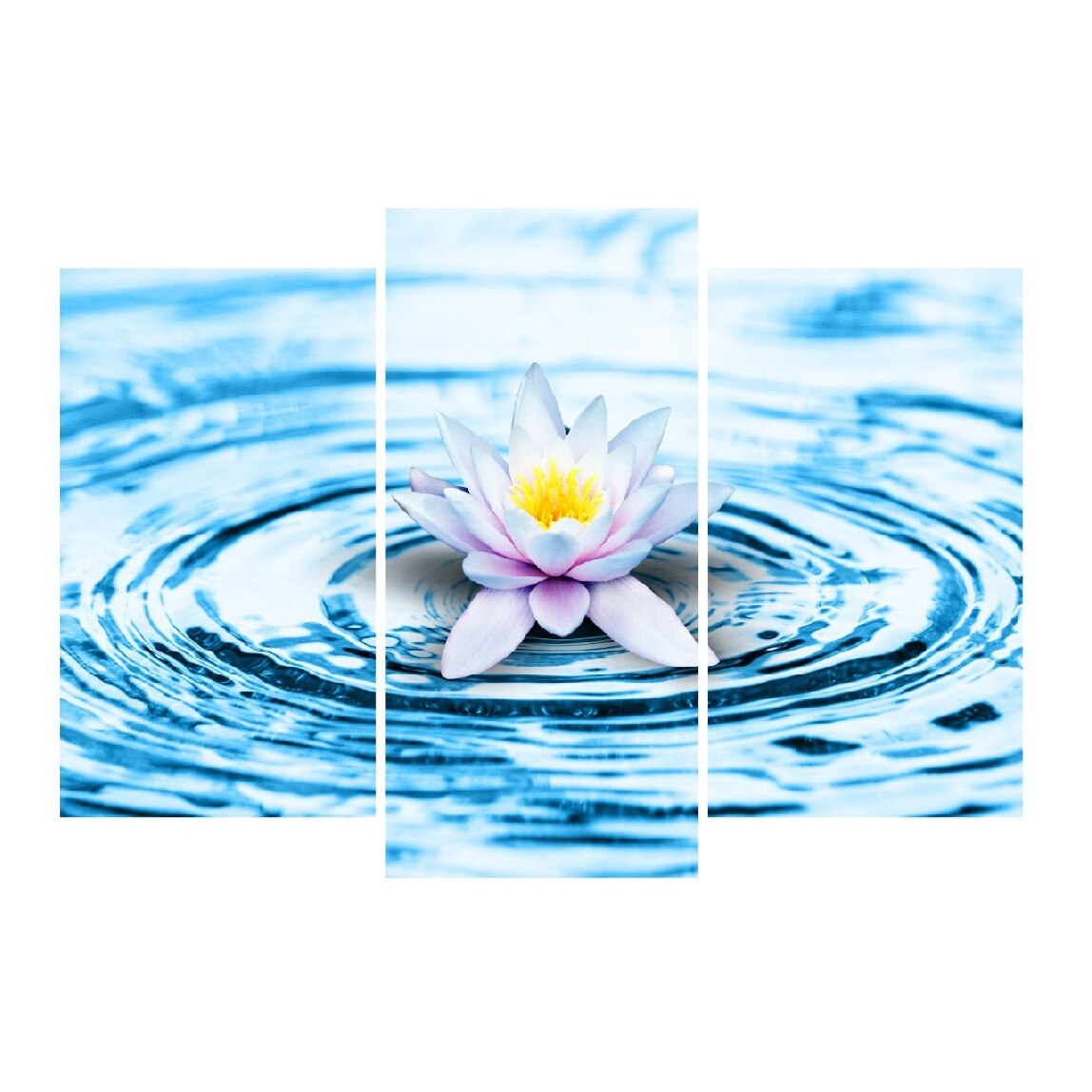 Tablou multicanvas 3 piese Flori 6, 120 x 85 cm