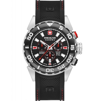 Ceas barbatesc Swiss Military 06-4324.04.007.04 Quartz Argintiu Ceas barbatesc Swiss Military 06-4324.04.007.04 Quartz Argintiu