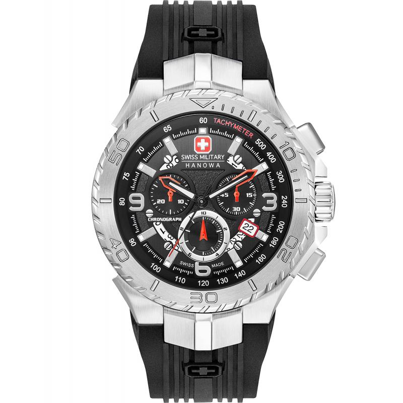 Ceas barbatesc Swiss Military 06-4329.04.007 Quartz Argintiu
