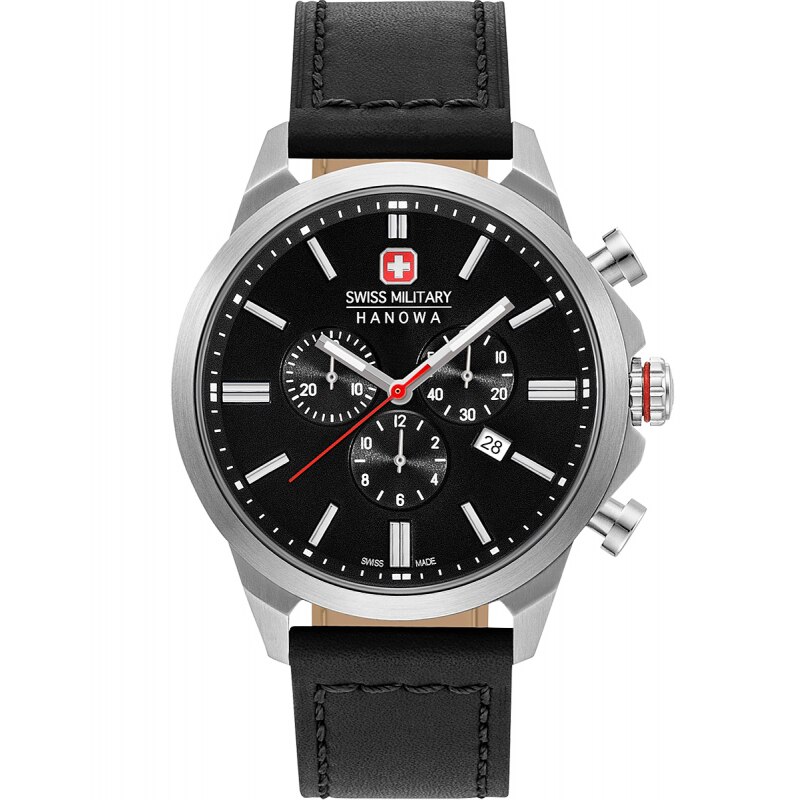 Ceas barbatesc Swiss Military 06-4332.04.007 Quartz Argintiu