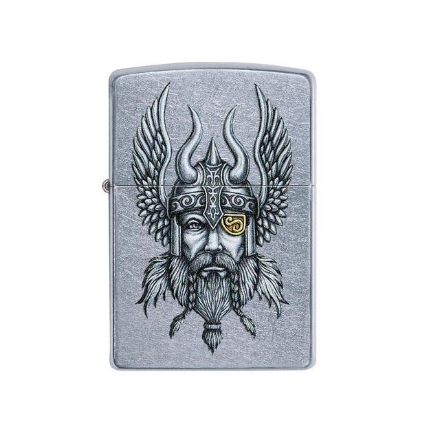 Bricheta Zippo Viking Warrior Street Chrome