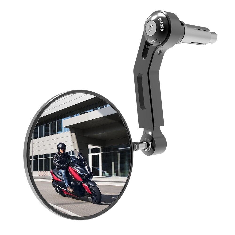 Oglinda motociclete OXFORD - Premium ALUMINIUM, dreapta
