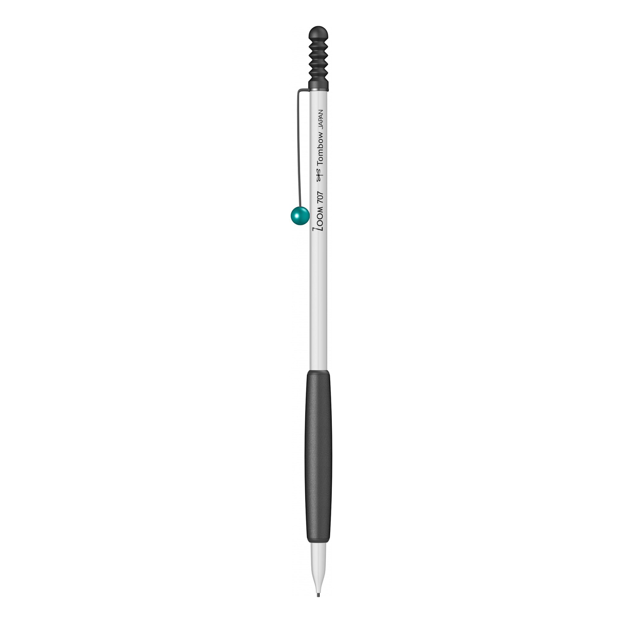 Creion Mecanic Tombow Zoom 707 White / Grey BT, alb