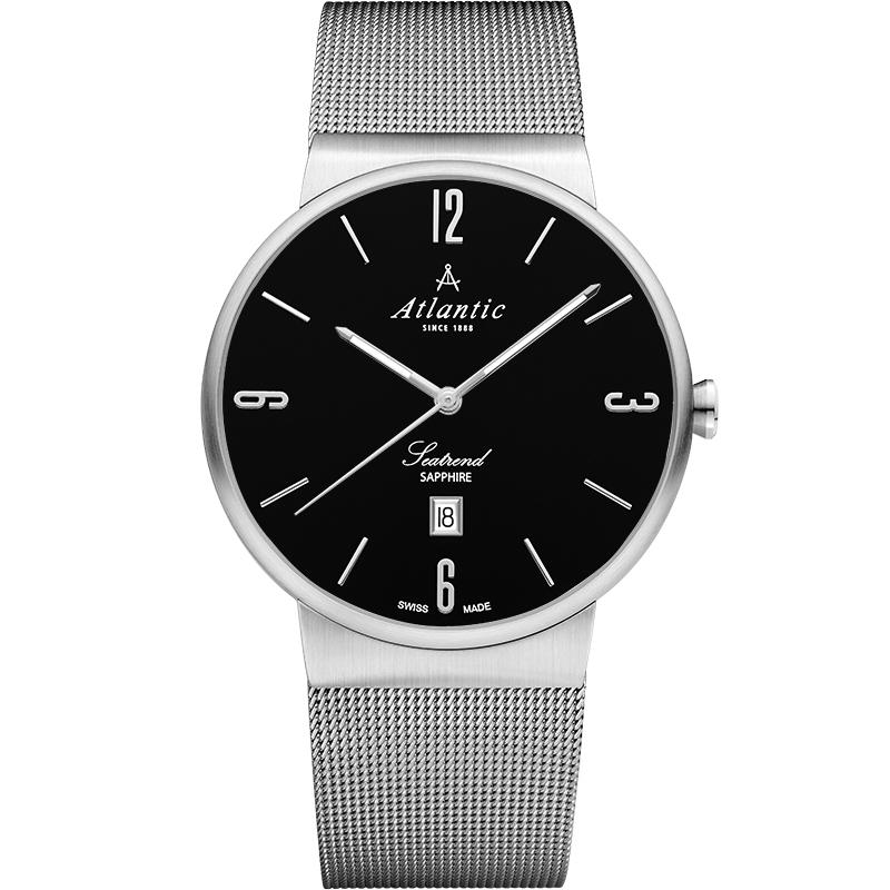 Ceas barbatesc Atlantic 65357.41.65 Quartz Argintiu