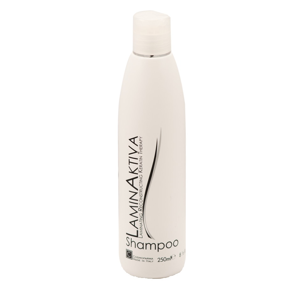 Sampon profesional cu keratina pentru reconstructia capilara - LaminAktiva, 250 ml, Blue Diamond