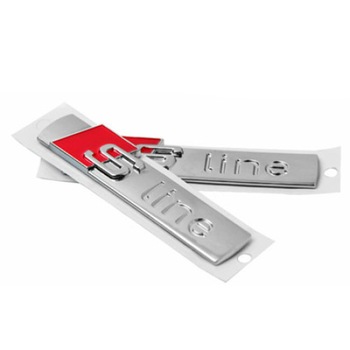 Set embleme Sline aripa pentru Audi Set embleme Sline aripa pentru Audi