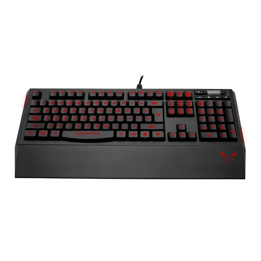 Tastatura gaming Riotoro Ghostwriter, RGB, Negru