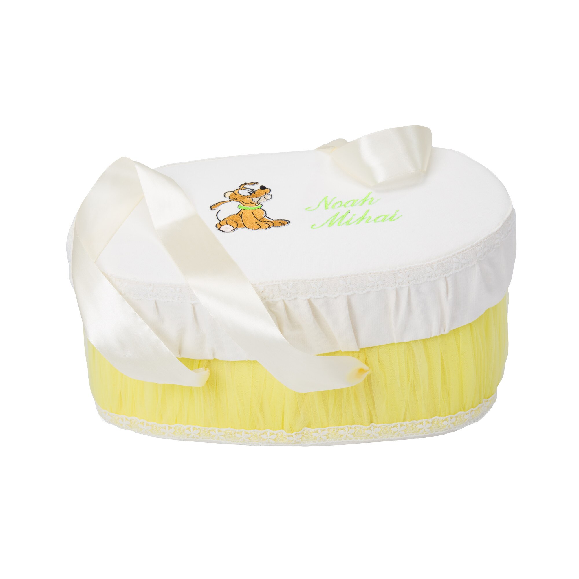 Cutie trusou, cufar botez bebe, 40*23*25