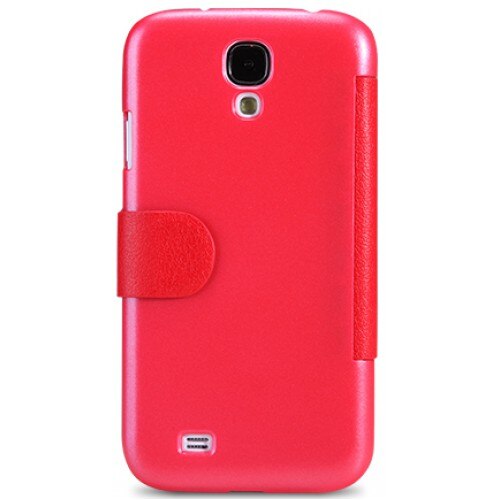 Husa Flip Cover Carte Originala Nillkin Pentru Samsung Galaxy S4, Rosu