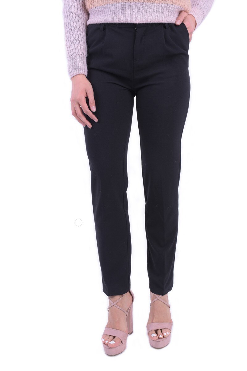 Pantaloni dama Black level, Negru