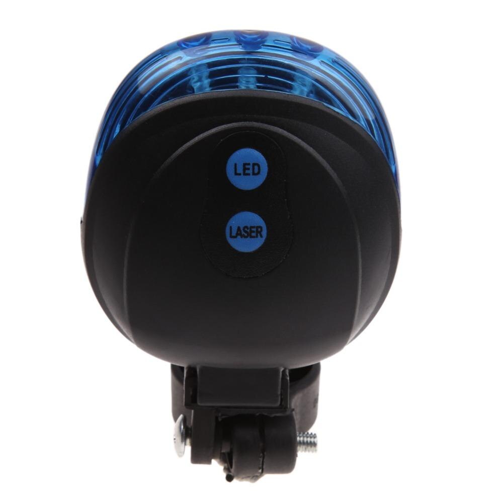 Far pentru bicicleta tip albastru laser, 5 x LED