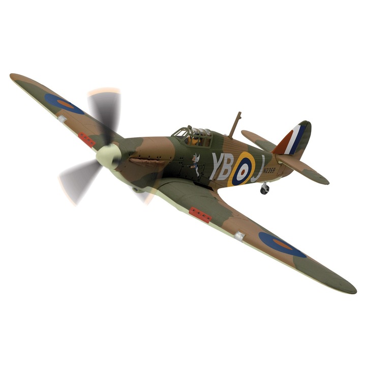 Macheta aeromodele Hobby Boss Hurricane MK II easy assembly kit 1:72 HOBBY 80215