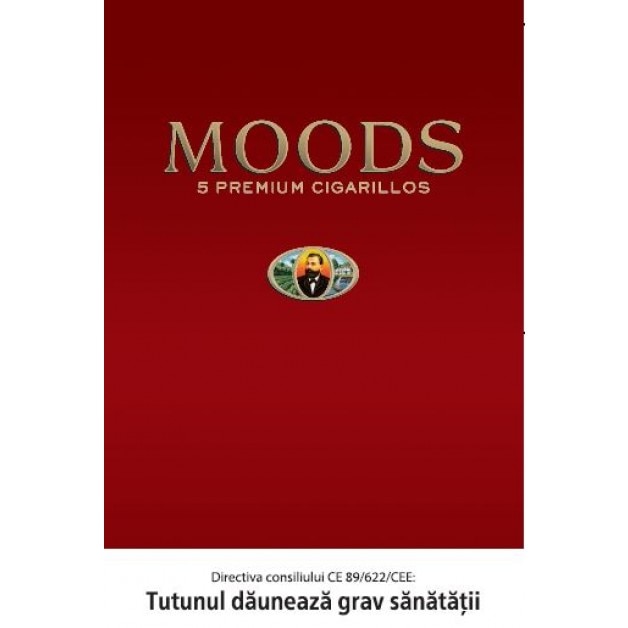 Pachet tigari de foi Moods Regular (5 tigari)
