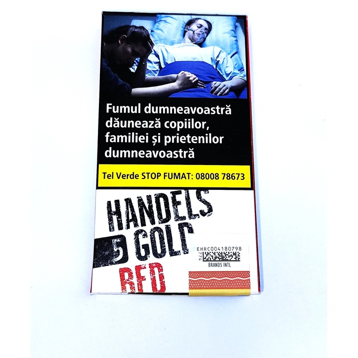 Pachet tigari de foi Handelsgold Red (5 tigari foi)