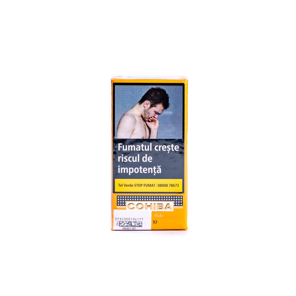 Pachet tigari de foi Cohiba Club (10 tigari)
