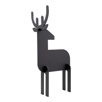 Tabla de scris Securit Silhouette 3D Deer 31x14,7x11,3cm, include marker creta, negru Tabla de scris Securit Silhouette 3D Deer 31x14,7x11,3cm, include marker creta, negru