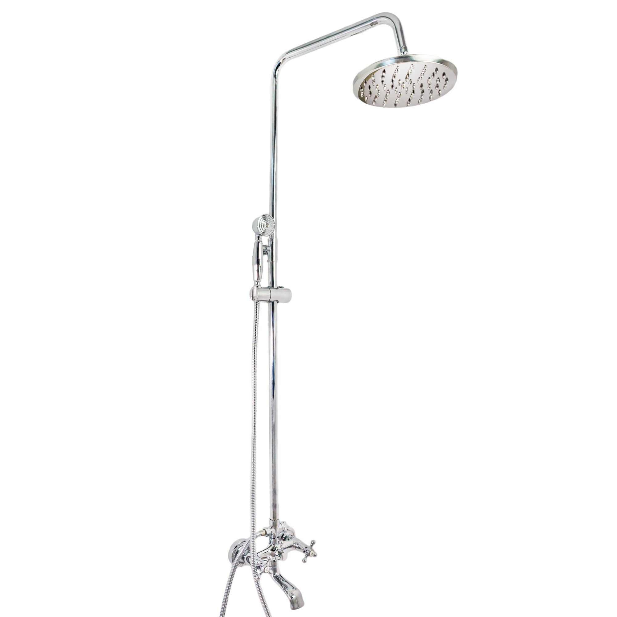 Coloana dus , cu trei functii, crom lucios, TRENDY S