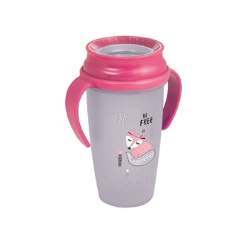 Cana anti curgere 350 ml Lovi Indian Summer 1/597, Gri 14+ luni Cana anti curgere 350 ml Lovi Indian Summer 1/597, Gri 14+ luni
