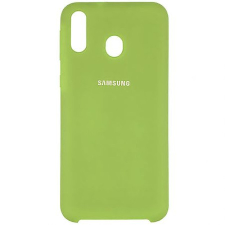 Силиконов гръб, за Samsung Galaxy A20 / A30, bumper ultraslim, Зелен