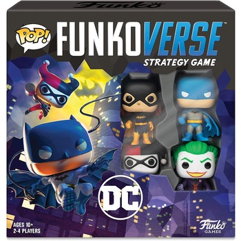 Joc DC Comics Funkoverse 4 Personaje Set de Baza Joc DC Comics Funkoverse 4 Personaje Set de Baza
